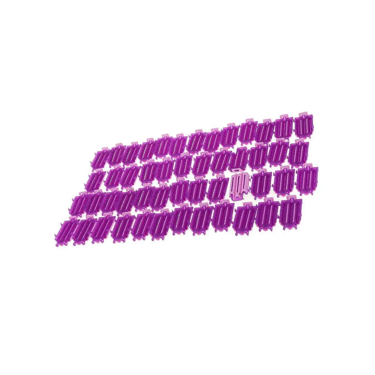 

50 волна Пермь стержень Кукуруза волос Парикмахерские клип бигуди чайник Стайлинг DIY инструмент