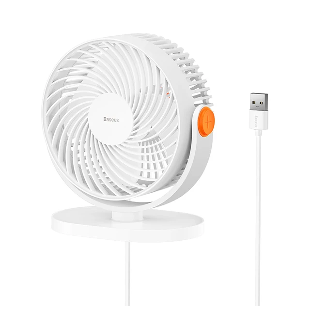 

Home appliance Desktop Fan Portable Fan Adjustable Angle For Office Cooling USB Mini Air Cooler Summer Hanging Fan White Househo