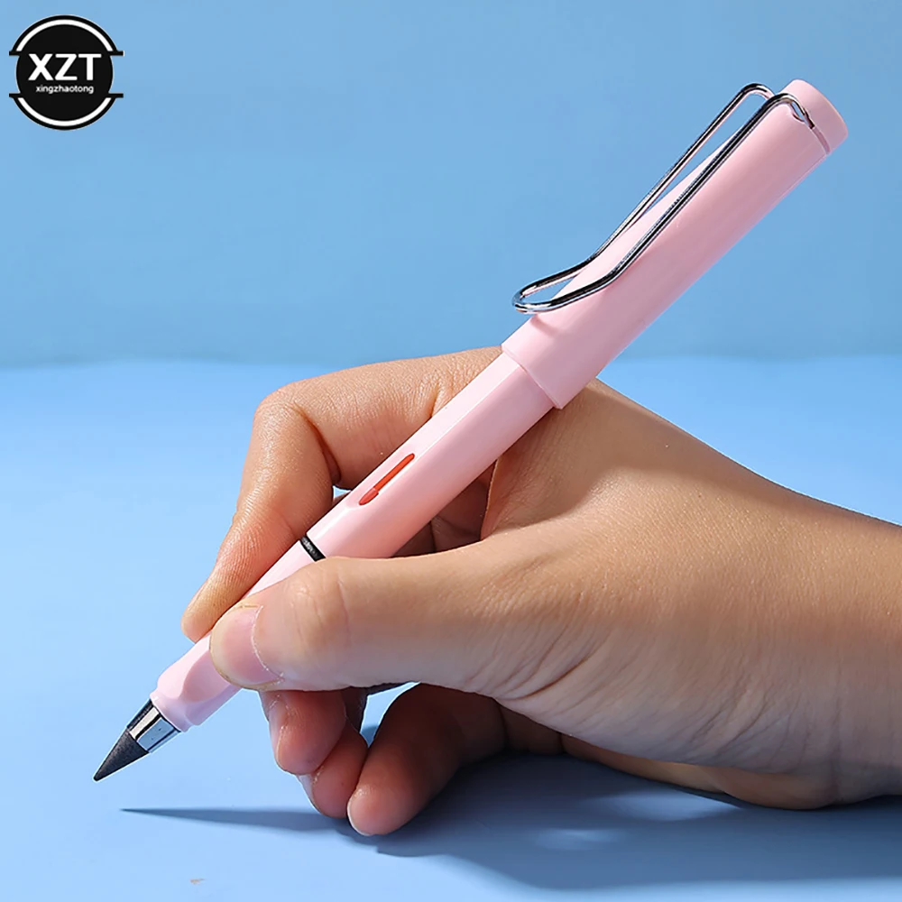 

1pc No Ink Novelty Pen Technology Unlimited Writing Pencil Art Sketch Painting Tools Kid Gift School Student Stationery Supplies