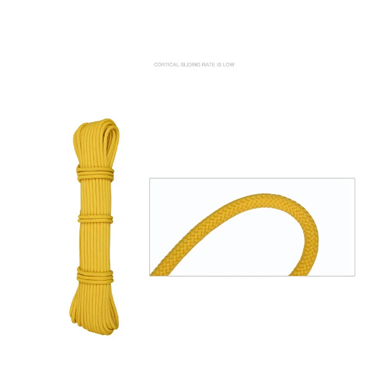 Нейлоновая статическая альпинистская веревка ремни для скалолазания на