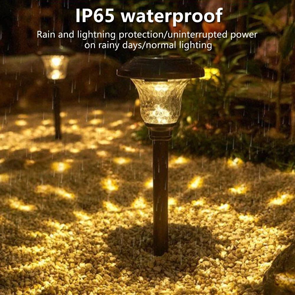 

Solar Light Outdoor Solar Garden Stake Light Color Changing LED Solar Landscape Pathway Light for Garden Patio Lawn Waterproof