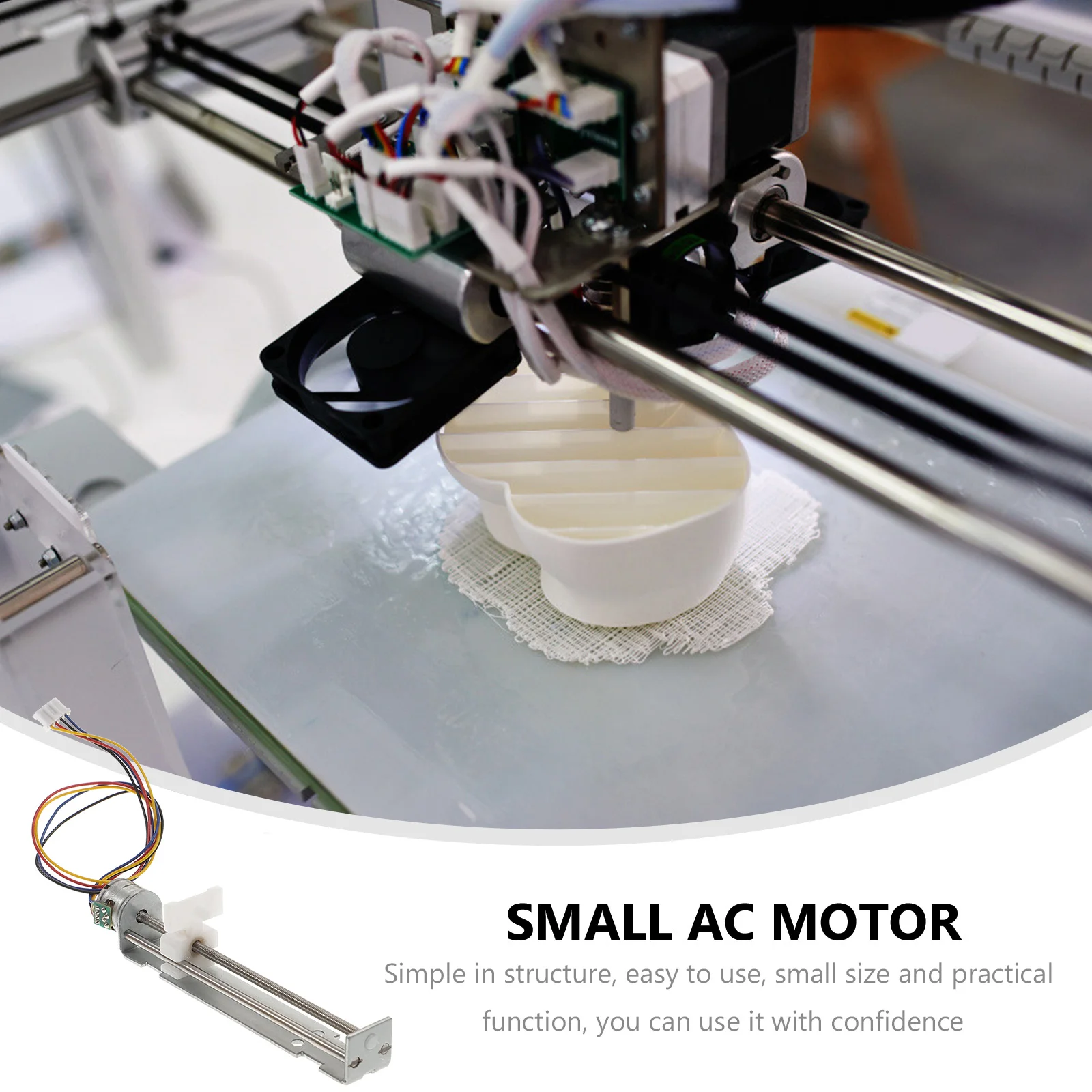 Шаговый двигатель для привода линейного ступени Моторизованная направляющая Secc