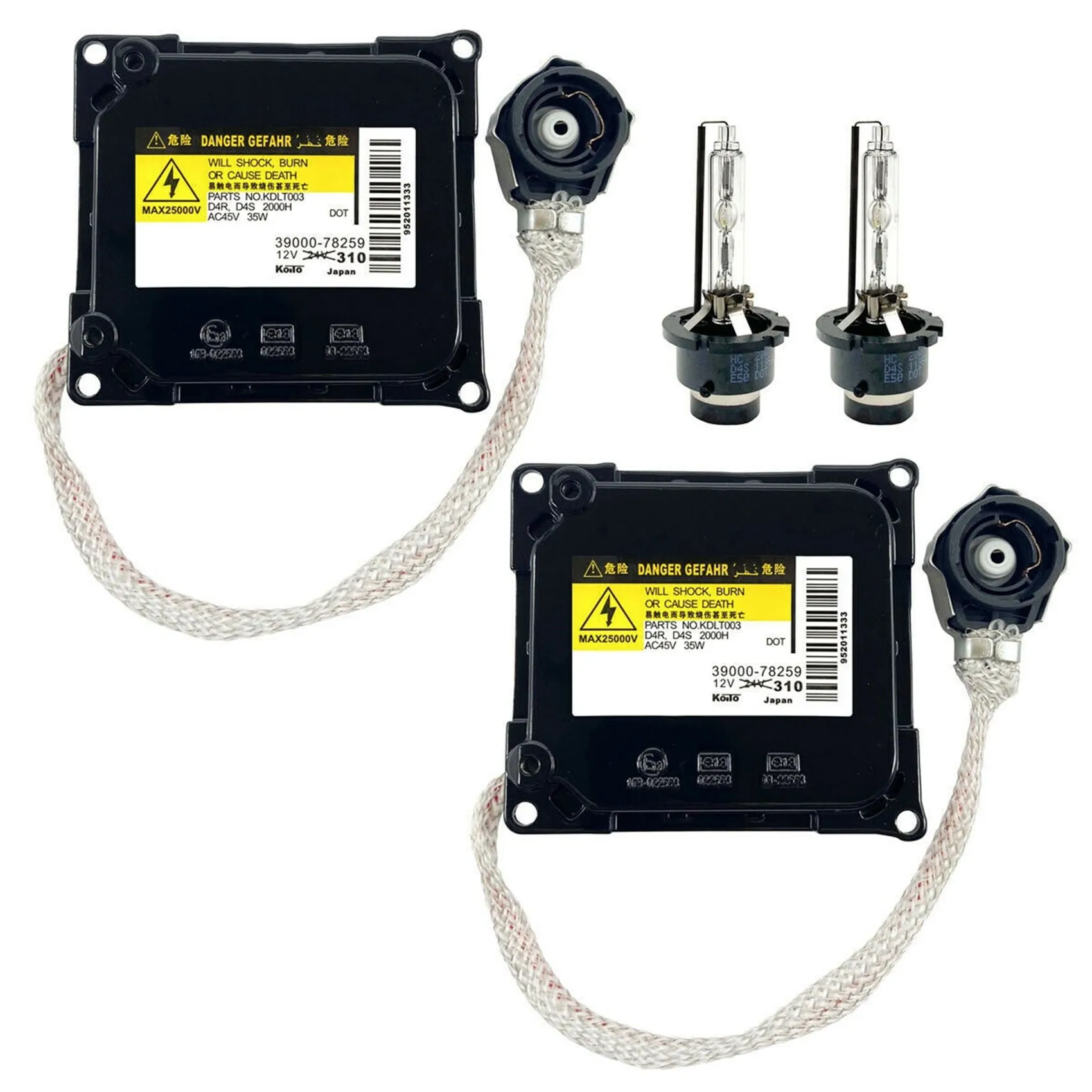 Для фар Toyota Lexus 85967-53040 85967-24010 ксеноновый балласт и лампа головного света D4S