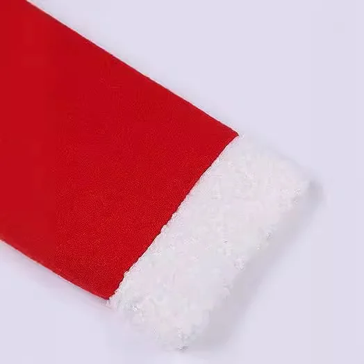 Новинка 2024 детское рождественское платье с капюшоном и лосем COSPIAY дневное