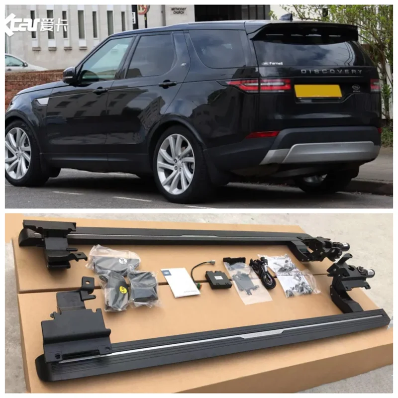 

Подходит для Land Rover Discovery 5 2017 2018 2019 2021 2022 2023 высококачественные электрические подножки боковые ступенчатые педали