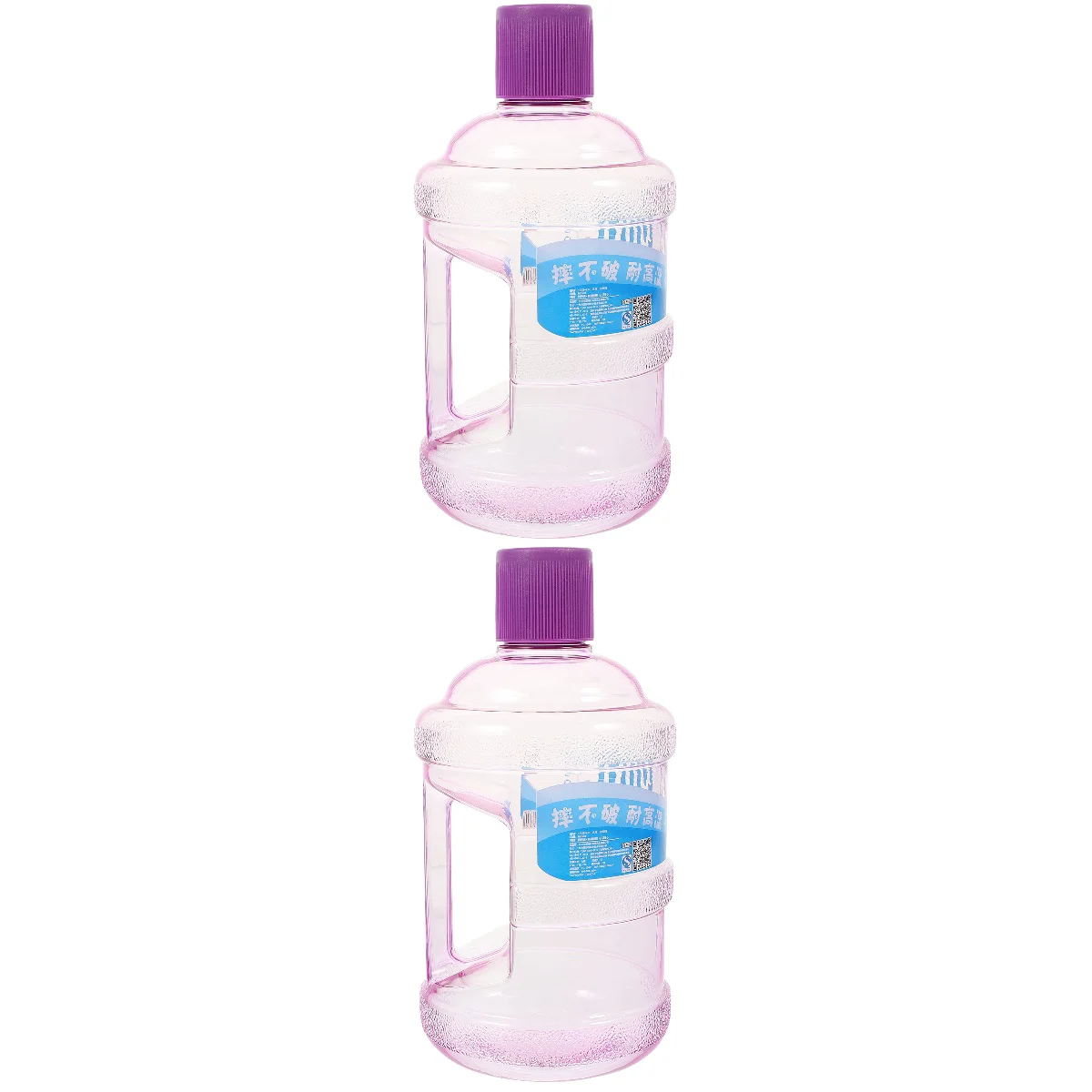 

2pcs Sealing Jug Portable Jug Large Bottle Camping Bottle for Home