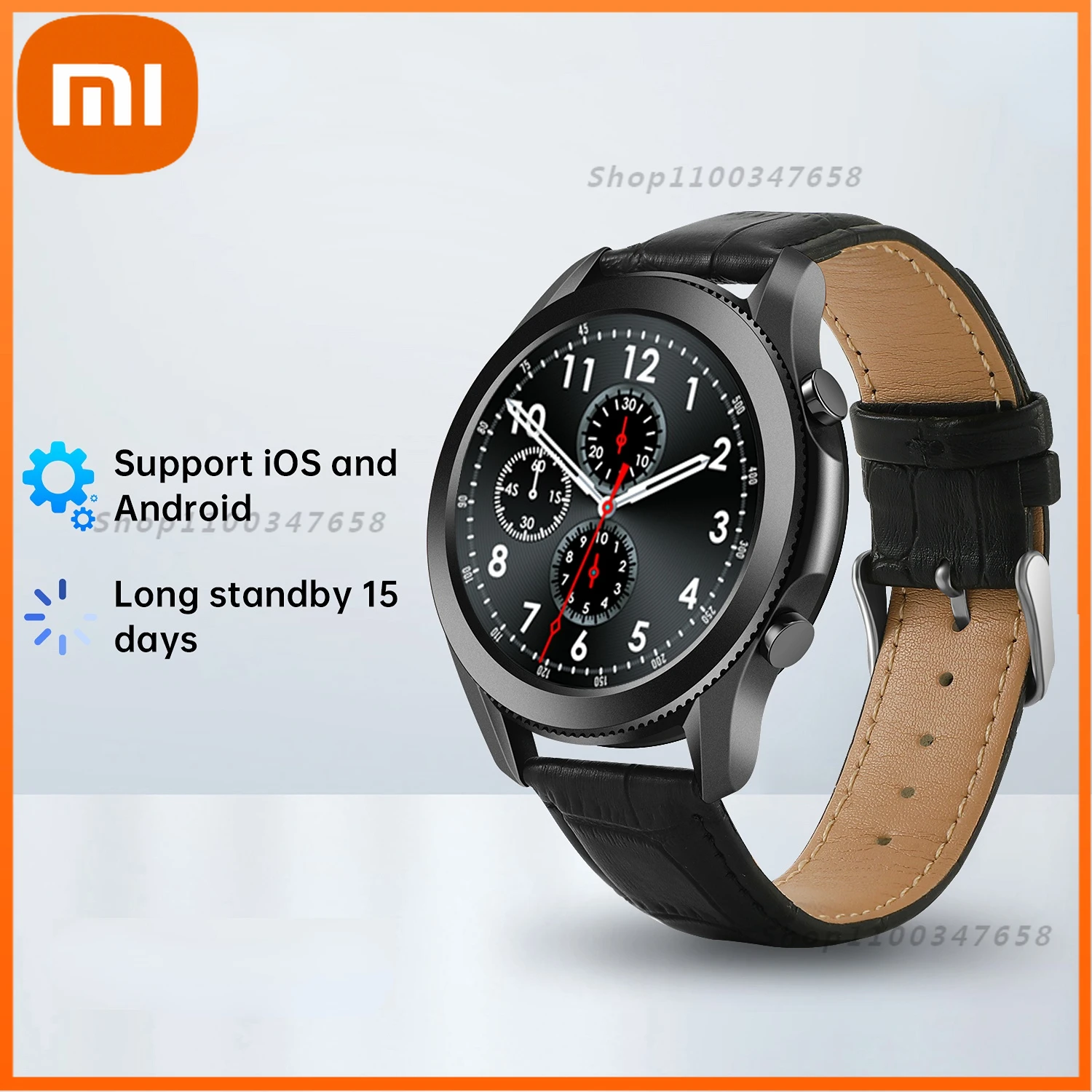 

Xiaomi 2022 New Watch Smart Watch Health Detection Fitness Watch Bluetooth Music Men's Sports Watch for IOS Xiaomi smart watch