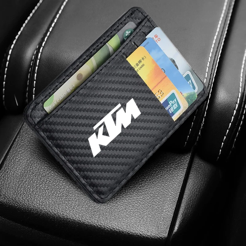 Мужские тонкие минималистичные кожаные кошельки с передним карманом