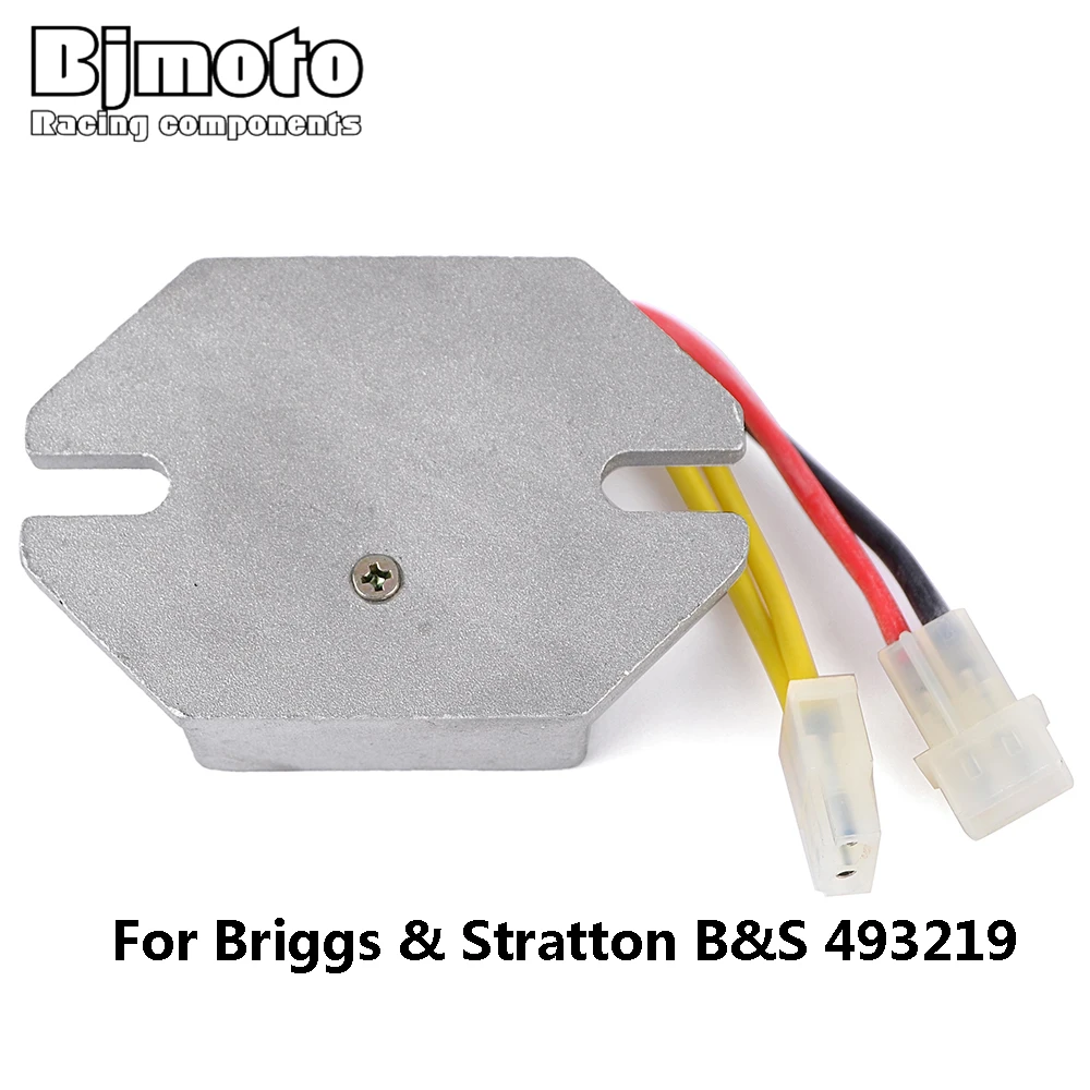 

Motorcycle Voltage Regulator Rectifier For Briggs & Stratton B&S 493219 303707 303772 303775 303776 303777