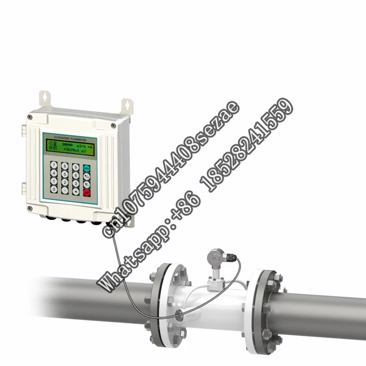 

DTI-200F Built-in Calorimeter Insertion Type Sensor Portable Case 4-20mA Output Ultrasonic Flow Sensor DLTEREN