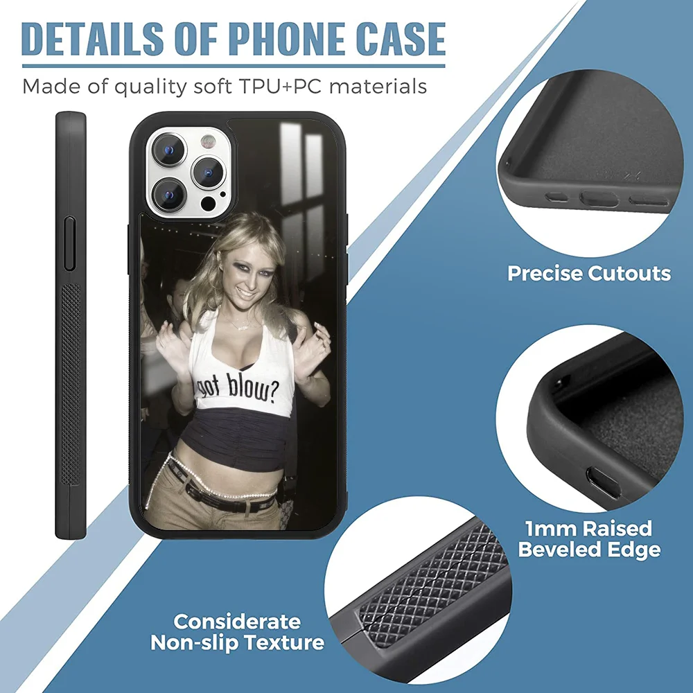 Чехол для телефона P-Paris HiltonS Got Blow iPhone 16 15 14 13 12 11 Pro Max Plus Mini магнитный чехол