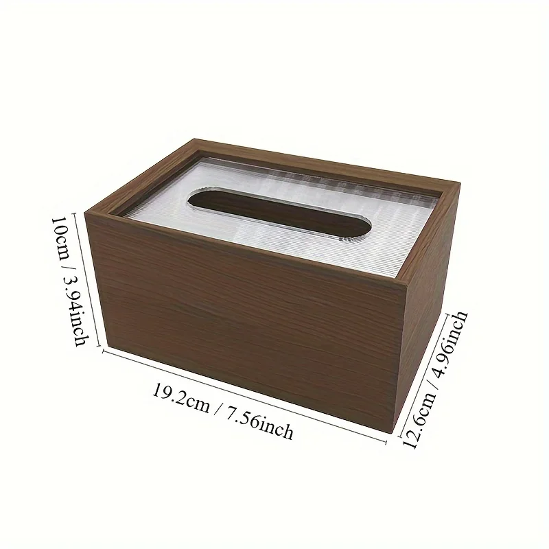 Деревянная коробка-диспенсер для салфеток гостиной журнального столика
