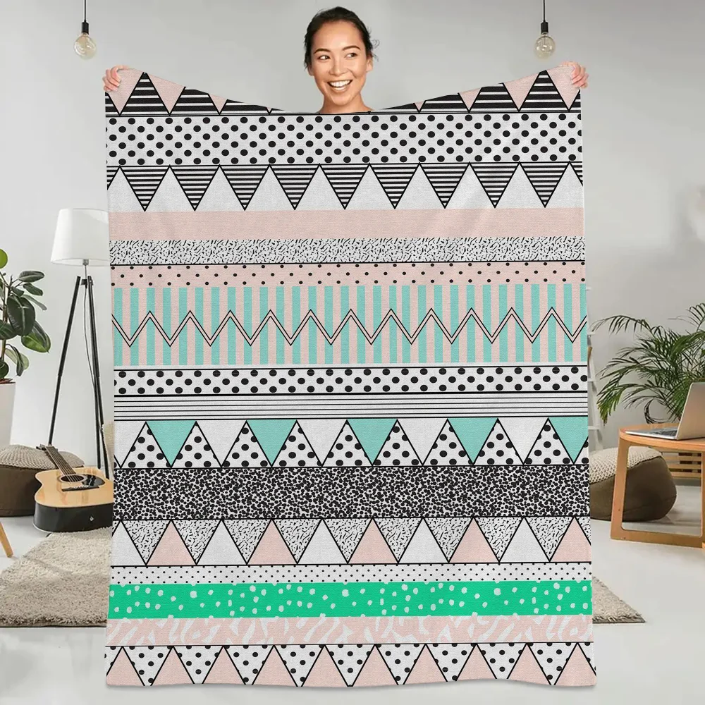 Толстое Зимнее Одеяло С Ацтекским Узором Роскошное Постельное Белье Большого