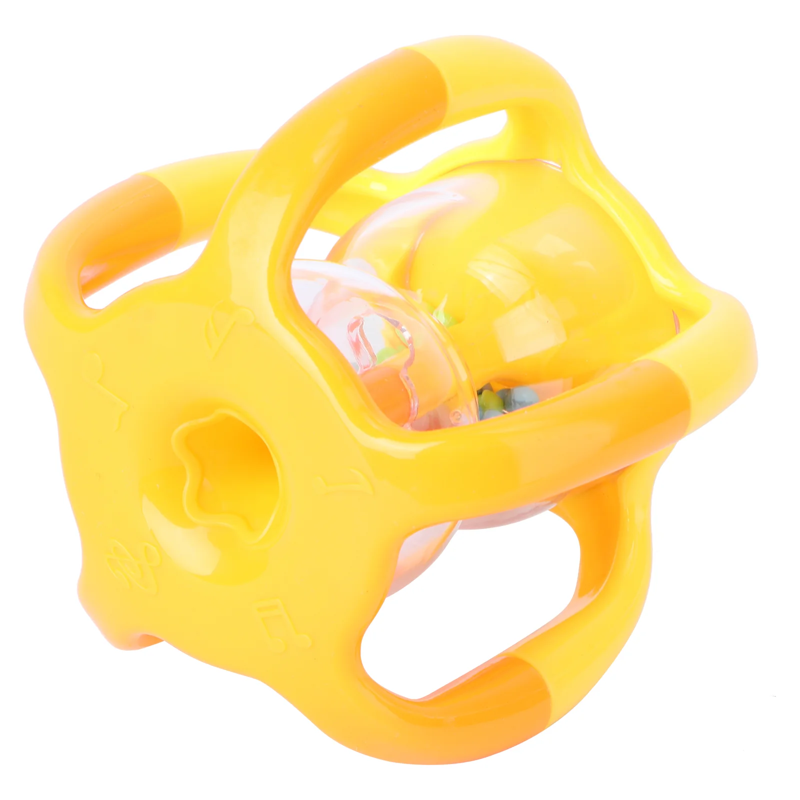 

1Pc Plastic Rattle Colorful Hand Rattle Infant Rattle Plaything Children