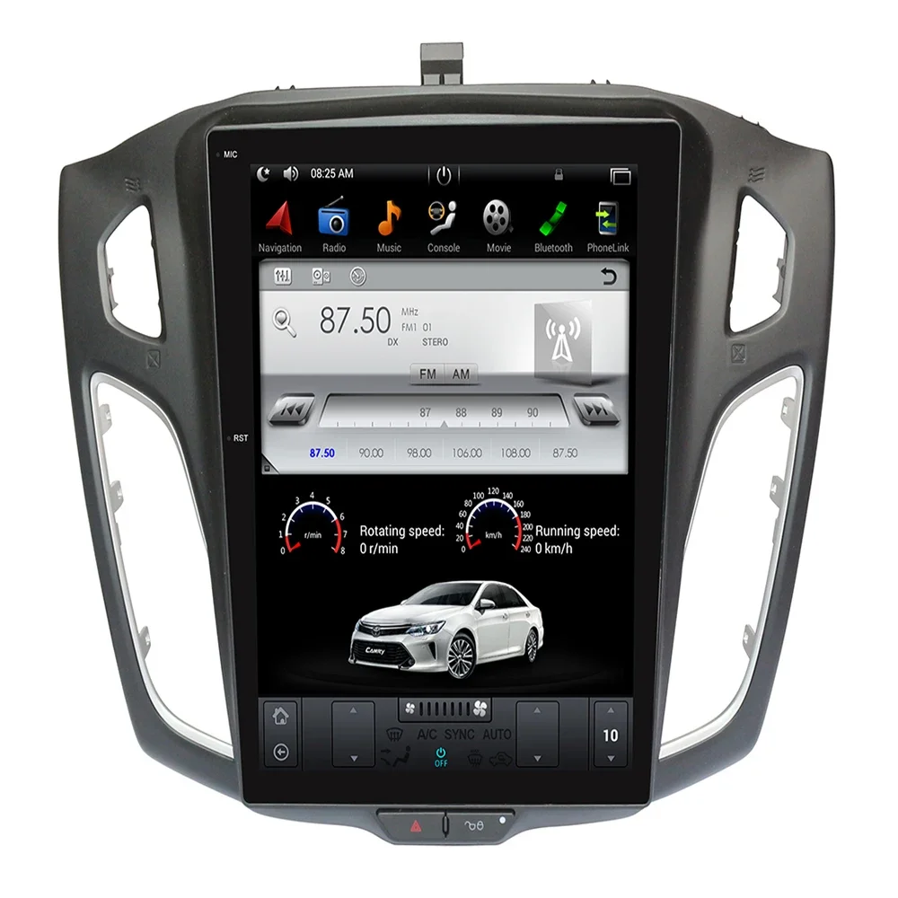 

Мультимедийный видеоплеер 12,3 "PX6 для Ford Focus 3 Mk 3 2011 2012 - 2019 Focus 2012, навигация GPS, Android, автомагнитола в стиле Тесла
