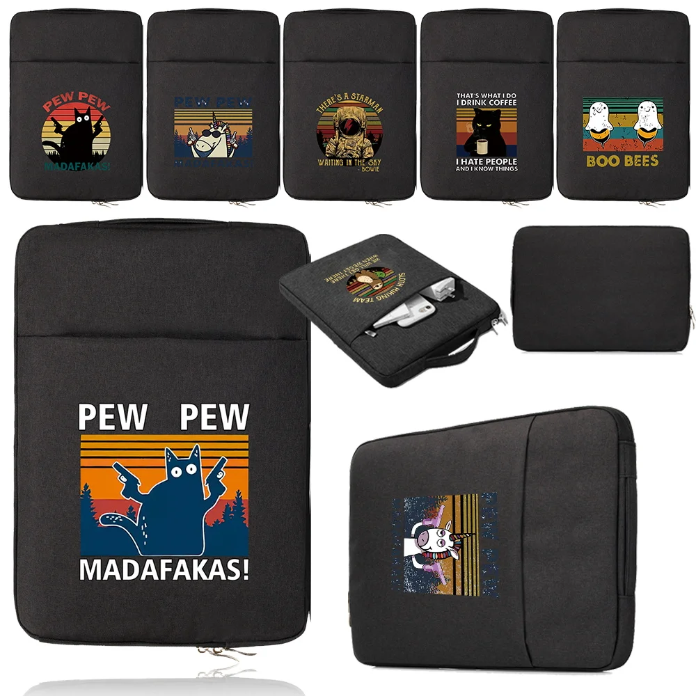 

Сумка для ноутбука унисекс, чехол для ноутбука MacBook Air Pro Retina HP Lenovo Xiaomi Huawei Samsung 11 12 13 14 15,6 дюймов