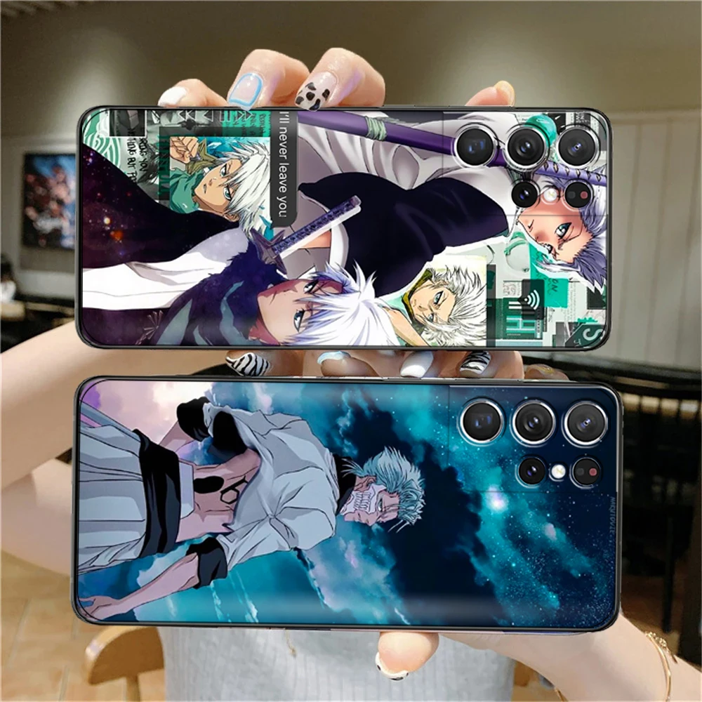 

Japan BLEACH Ichigo Kurosaki Manga Phone Case For Samsung Galaxy S22 S21 S20 Ultra FE 5G S22 S10 10E S9 Plus Carcasa