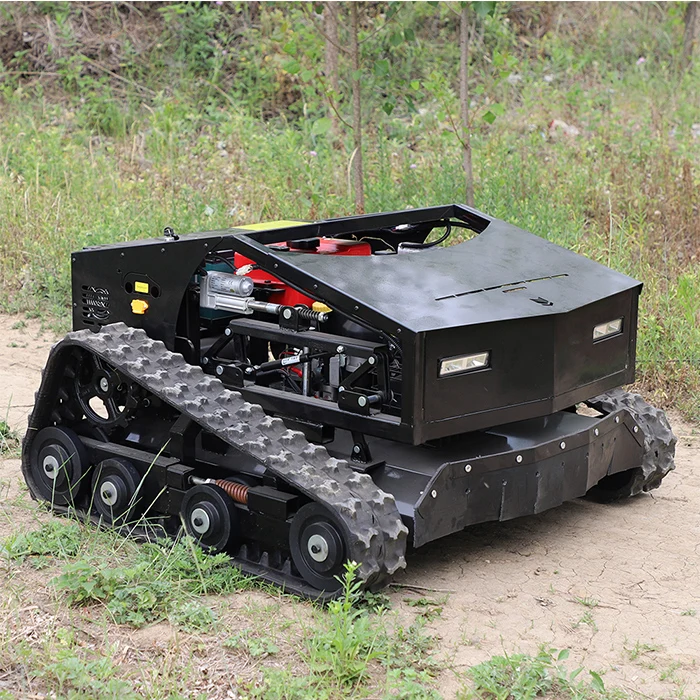 Газонокосилка на гусеничном ходу с дистанционным управлением по заводской цене