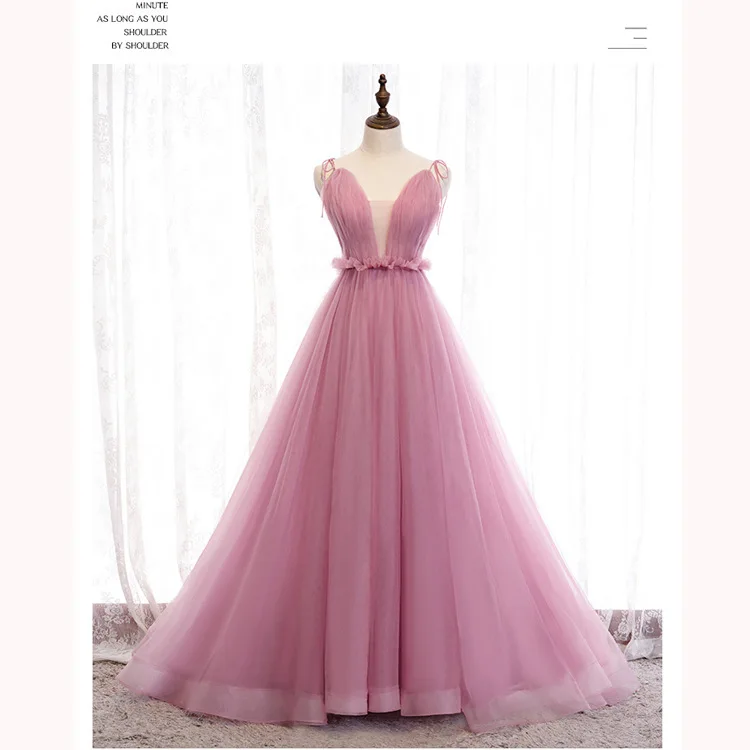 

Pink Tug Dress Xia Xianshou Can Wear Birthday Party Dress Party Evening Dress