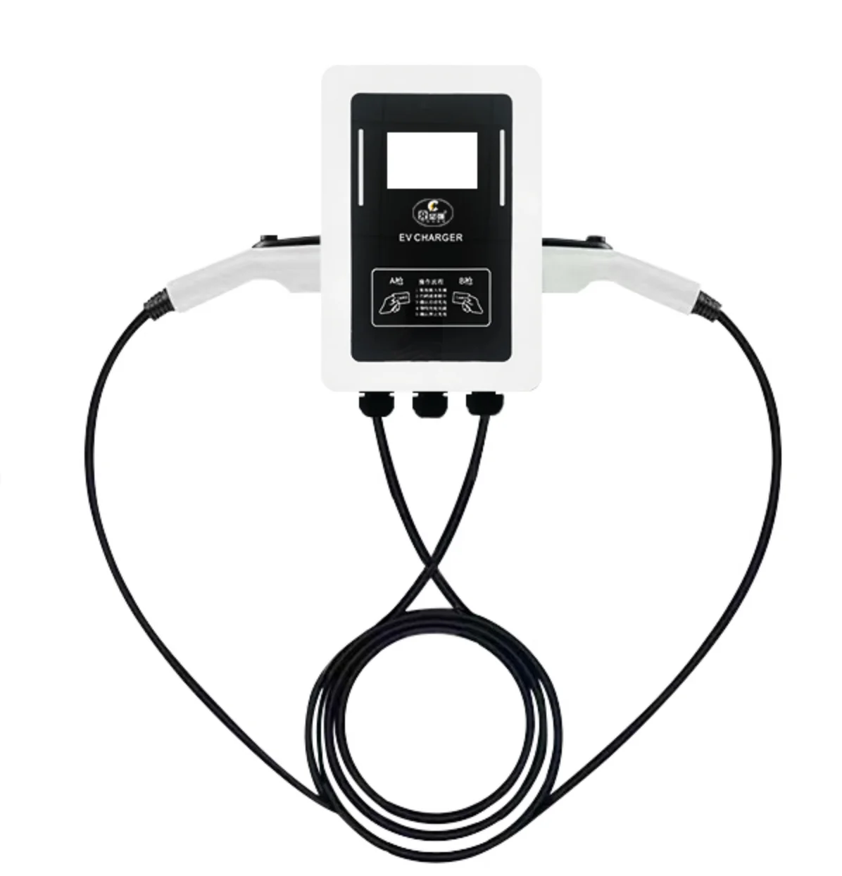 EV зарядное устройство 7 кВт автомобильная зарядка сваечная линия 16 А/32 а обычная 3