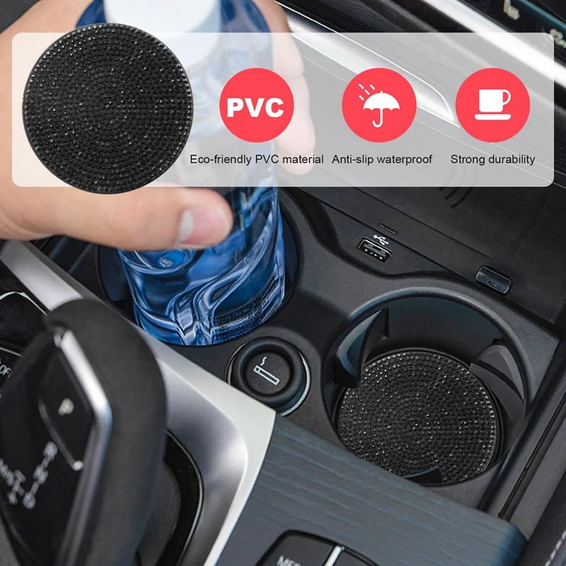 Подставка под стаканы для автомобиля 2 шт. в упаковке модные противоскользящие