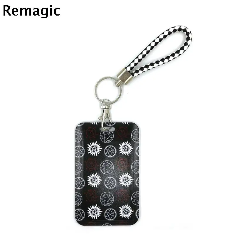 

Supernatural SPN Key lanyard Car KeyChain ID Card Pass Gym Mobile Phone Badge Kids Key Ring Holder Jewelry Decorations