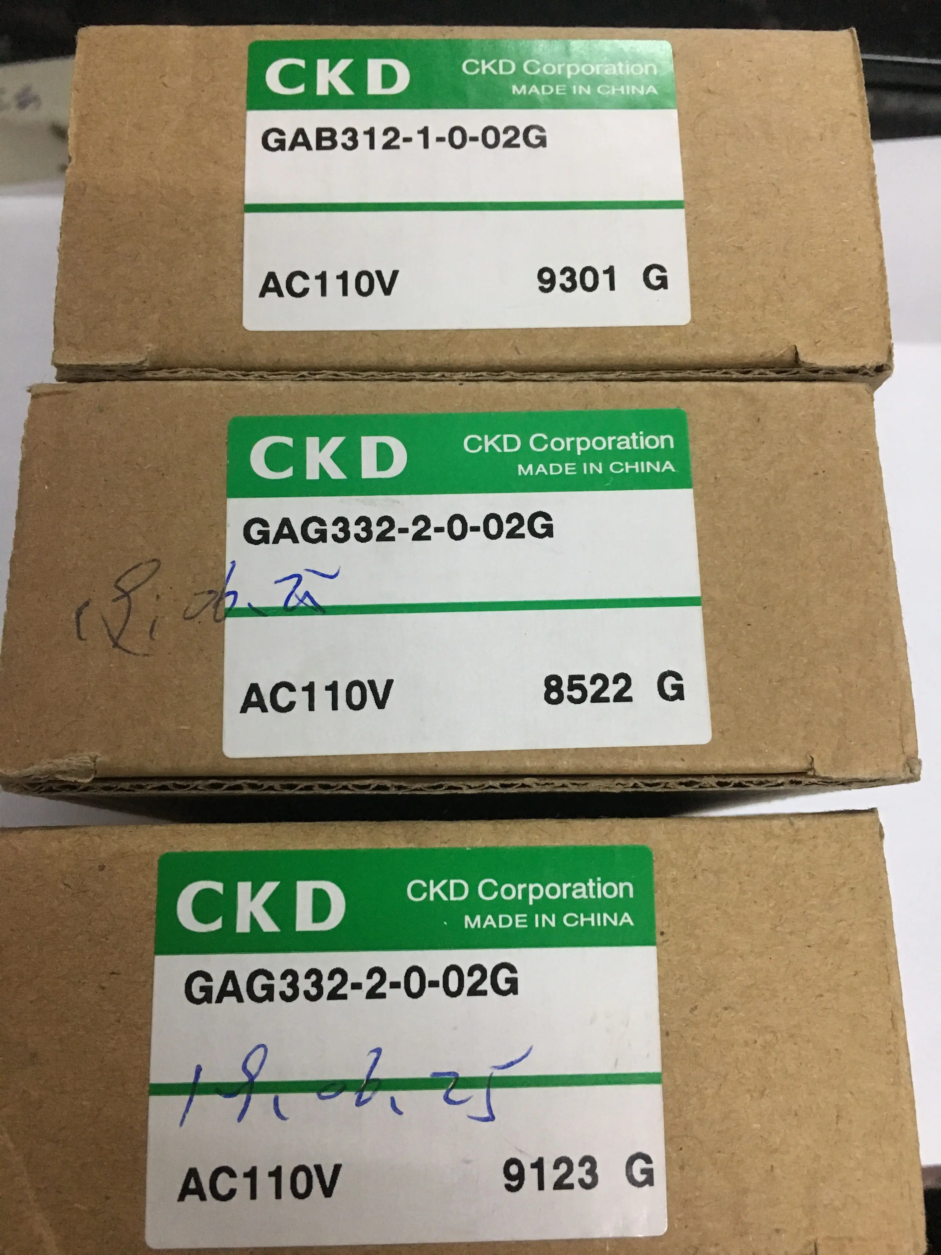 CKD solenoid valve GAG332-2-0-02G GAB312-3 1-0-02G brand new genuine same-day delivery