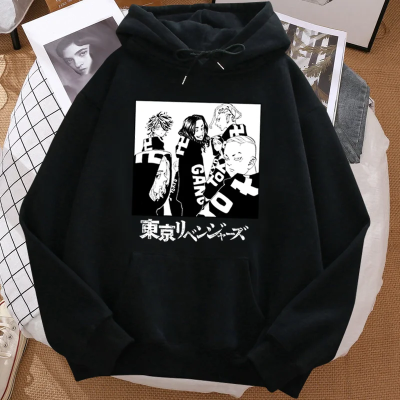 

tokyo revengers hoodies female 2022 y2k aesthetic grunge female clothing printed