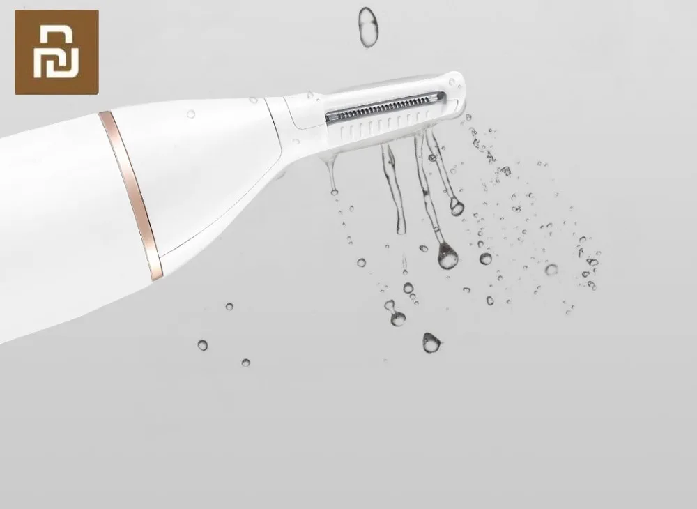 Триммер для волос в носу SOOCAS Youpin IPX5 Беспроводная Машинка стрижки бровей с острыми