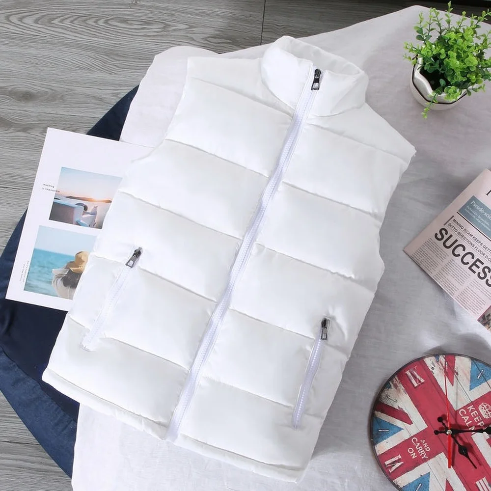 

Мужская приталенная куртка-пуховик с воротником-стойкой, теплая весенняя куртка без рукавов, белая осенняя куртка, 2022