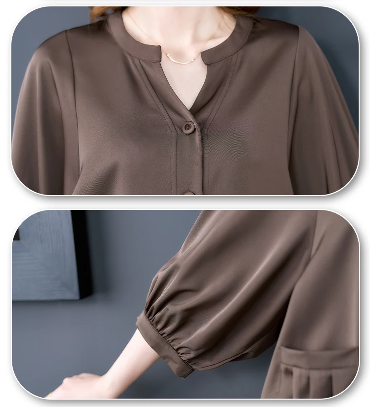 Женский Шелковый комплект из двух предметов однотонный свободный кардиган в