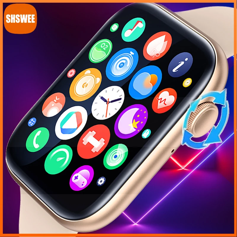 

For Xiaomi Huawei Samsung 1.81 Inch Bluetooth Call Smartwatch 120 Sport 2022 Women Smart Watch Men Clock Gift Heart Rate Tracker