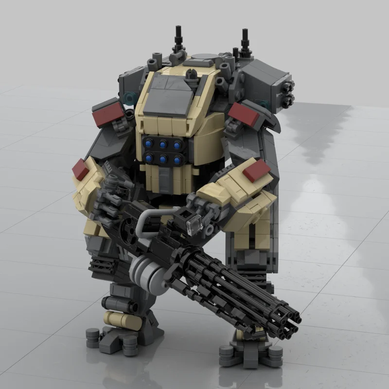 900 шт. Moc Vanguard-Class Titan Legion робот набор строительных блоков для Titanfall 2 боевые меховые