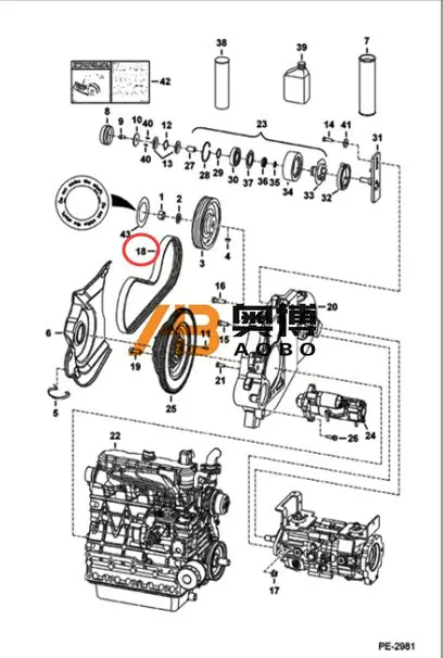 6667322 ремень приводного ремня насоса главного шкива для S130 S150 S160 S185 S205 T140 T180 T190