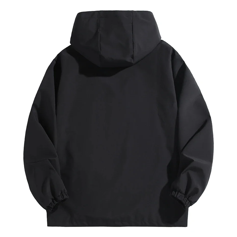 Ветровка мужская водонепроницаемая однотонная 10XL 12XL