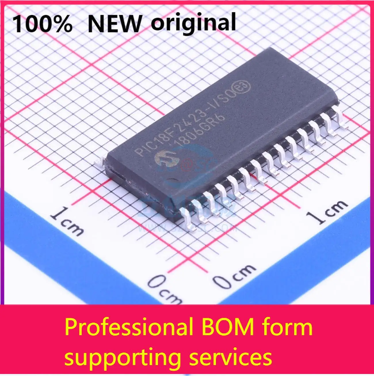 

PIC18F2423-I/SO PIC18F2423-I/SONew оригинальный чип IC оригинал