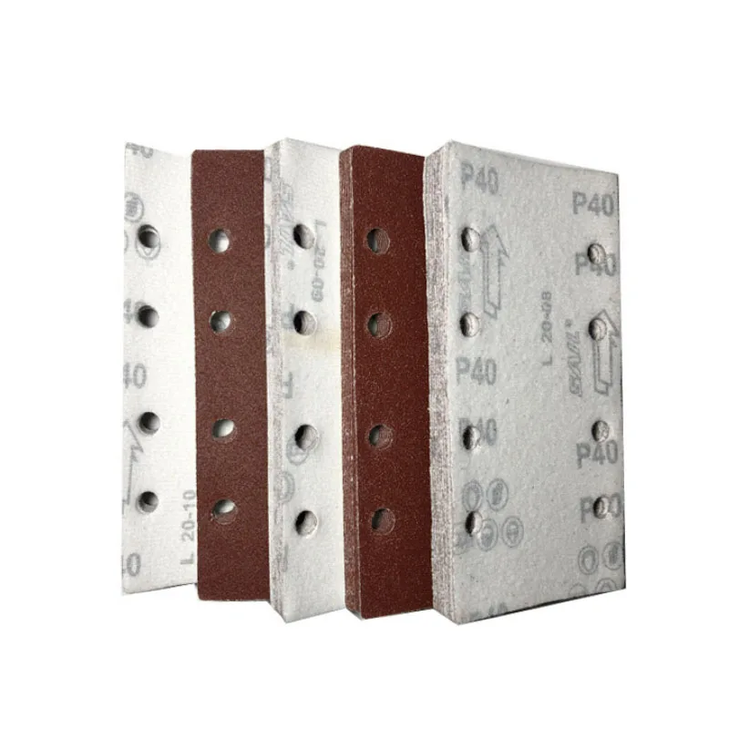 1 шт. квадратная наждачная бумага зернистость флокирующая специальный диск