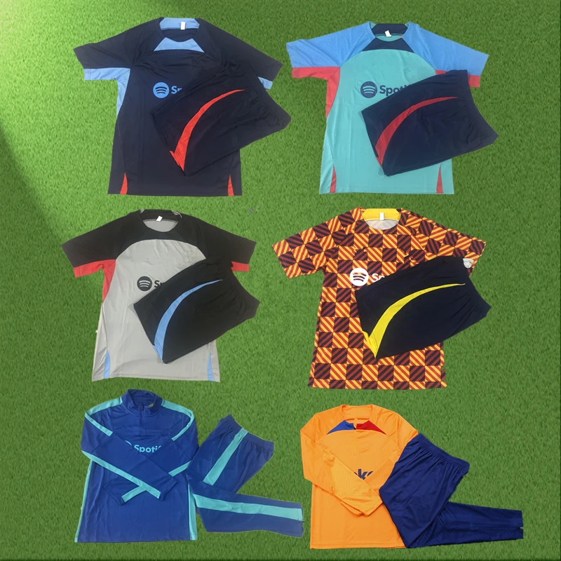 

2022-2024short sleeve football training clothes, long sleeve soccer jacket, four seasons sportswear14