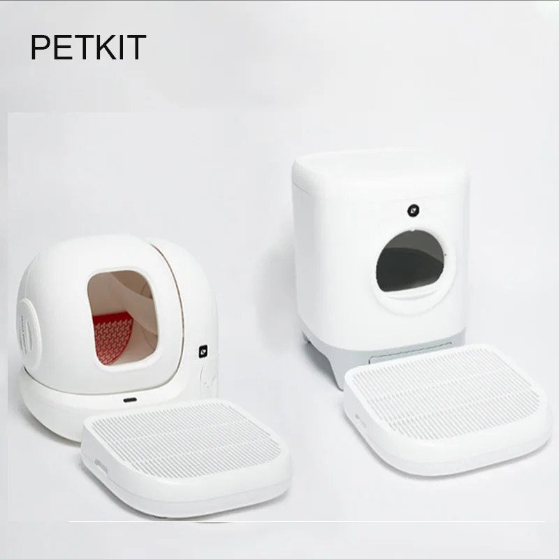 

PETKIT универсальный ящик для управления песочным песком для кошек, контейнер для песочного туалета, антиремневая пластина для контроля песка...
