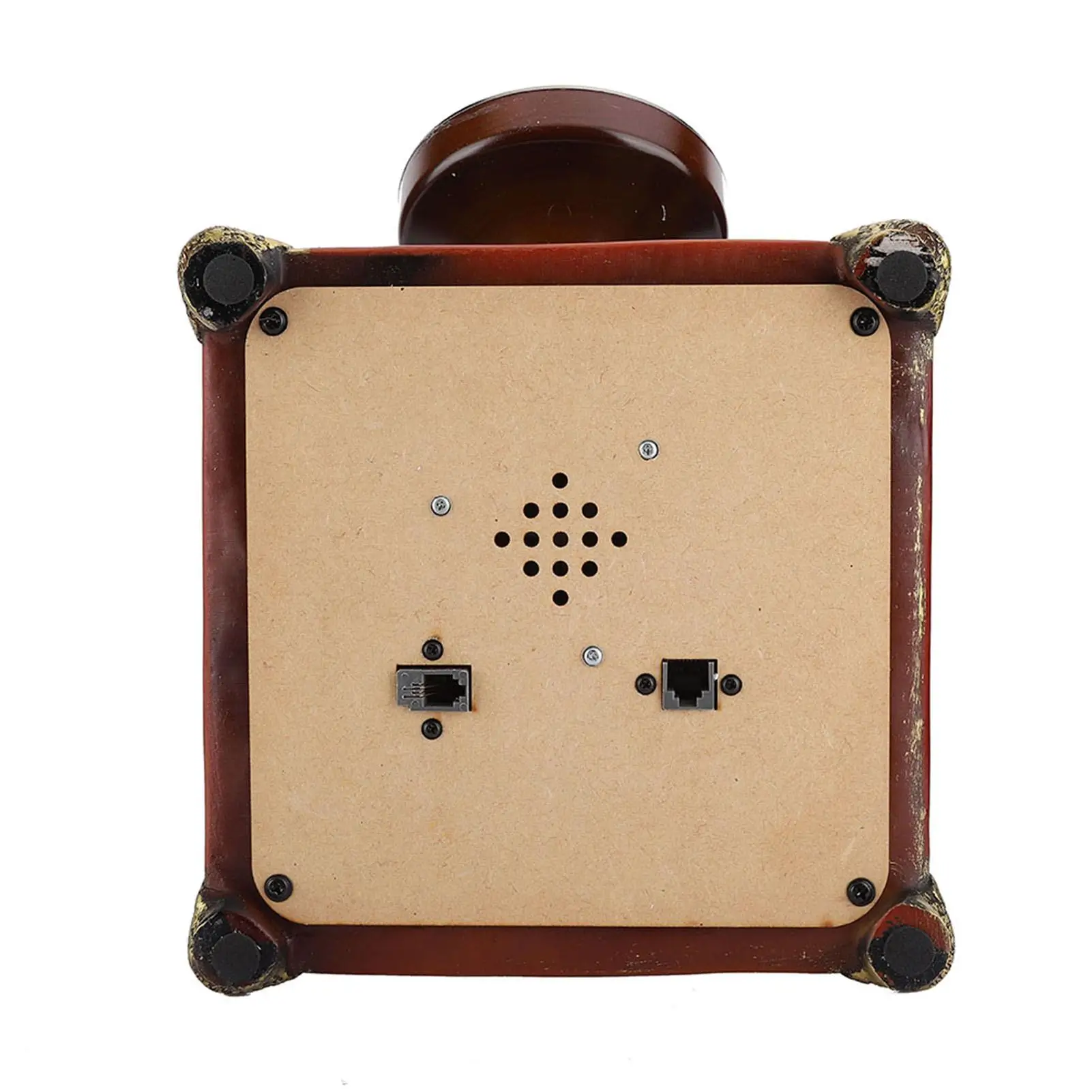 Винтажный европейский проводной телефон с дисплеем DTMF — старинный стационарный