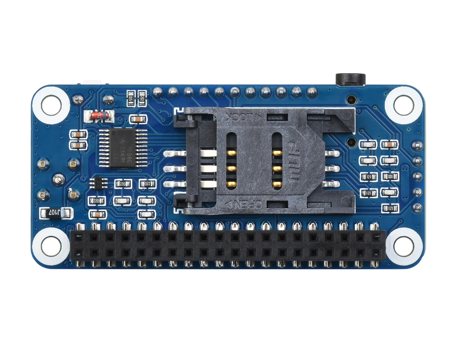 Waveshare R800C GSMGPRS HAT поддерживает SMS, телефонные звонки, GPRS, TCPIP, DTMF, HTTP, FTP, интерфейс UART. (art.: 3920da920dd91) - 3920da920dd91