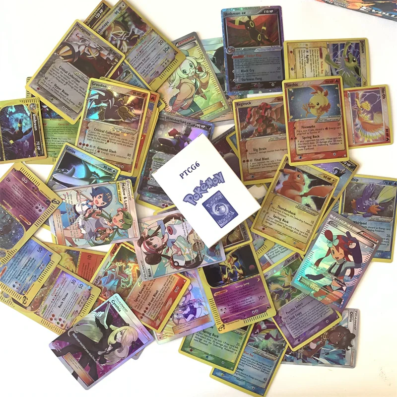 54 шт. Покемон 1996 Ретро игра карты Ограниченная Коллекция Vmax PTCG5 усилитель