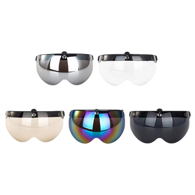 

Bubble Helmet Visors for Universal Retro 3 VintageScooter Open Face & Half