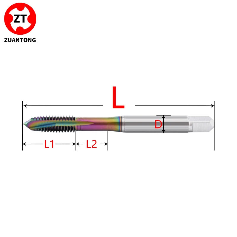 

Метчики ZUANTONG HSSE-M35 JIS M1-M24