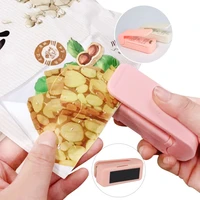 portable bag heat sealer plastic mini sealing machine food snack kitchen gadgetsbag closure sealer kitchen accessories