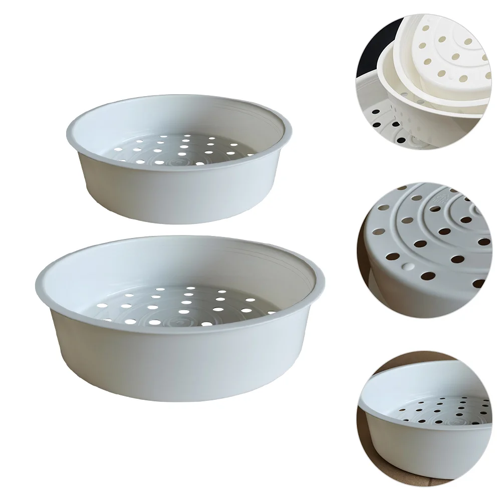 

Steamer Basket Steamingrack Steam Ricecooker Stand Cooking Kitchen Veggievegetable Cookware Insertbox Bun Round Pan Chinese Bowl