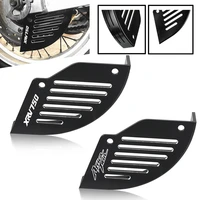 cnc aluminum rear brake disc guard potector for honda xrv750 xrv 750 africa twin motorcycle accessories xrv750 africatwin