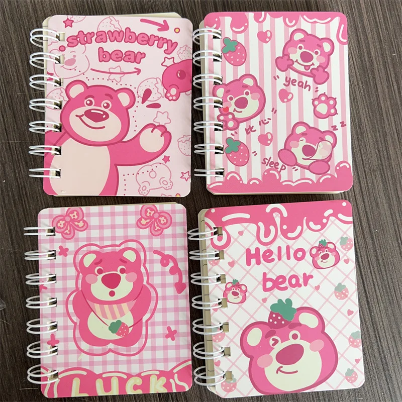 

Disney Anime Series Kawaii Lotso Anime Action Figures Cartoon Notebook Student Notebook Kids Study Children Birthday Gifts