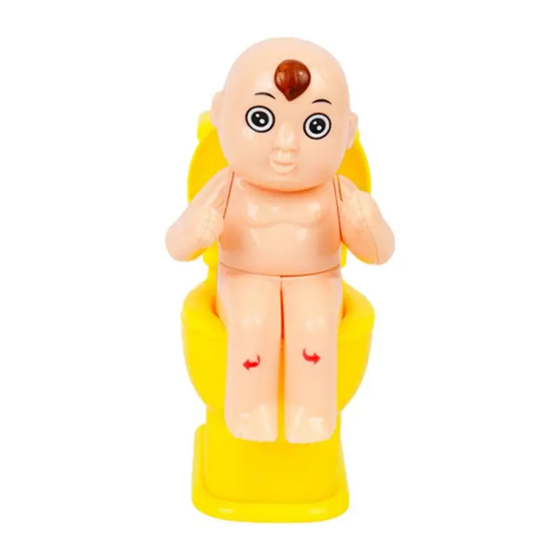 

Children's Tricky Toys Humanoid Doll Toilet Funny Squirt Joke Toy Toilet Pee Funny Toy Boy Water Spray Trick Funny Gag Toy