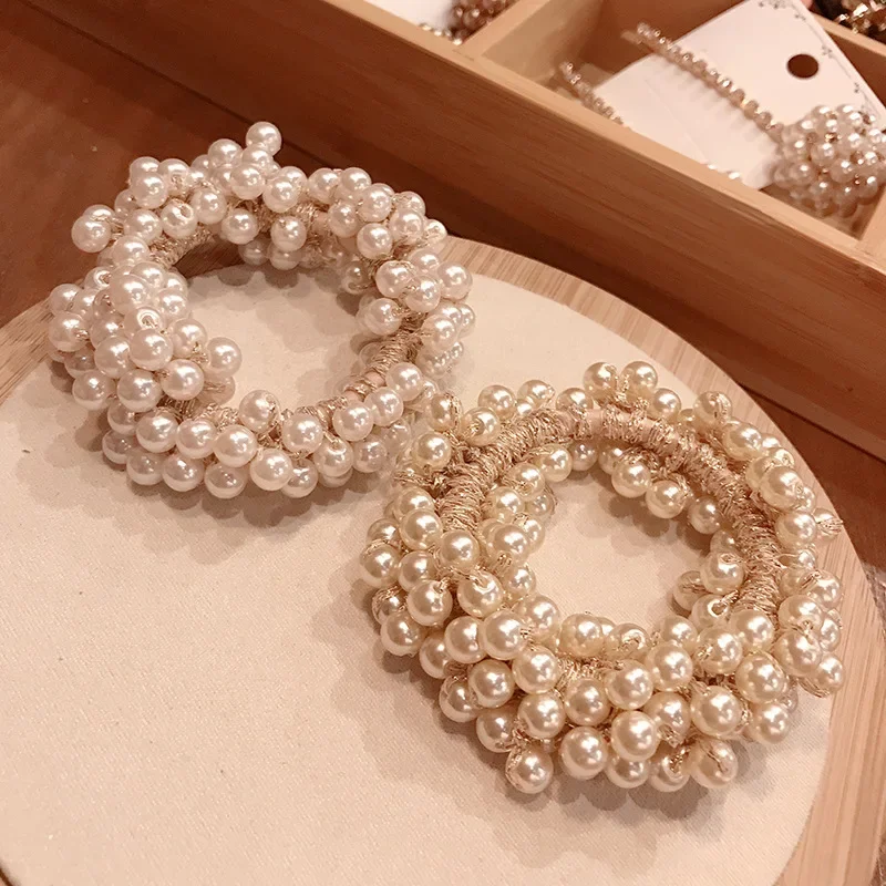 Женская эластичная резинка для волос высокоэластичная повязка ручной работы с